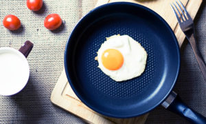 egg in a pan